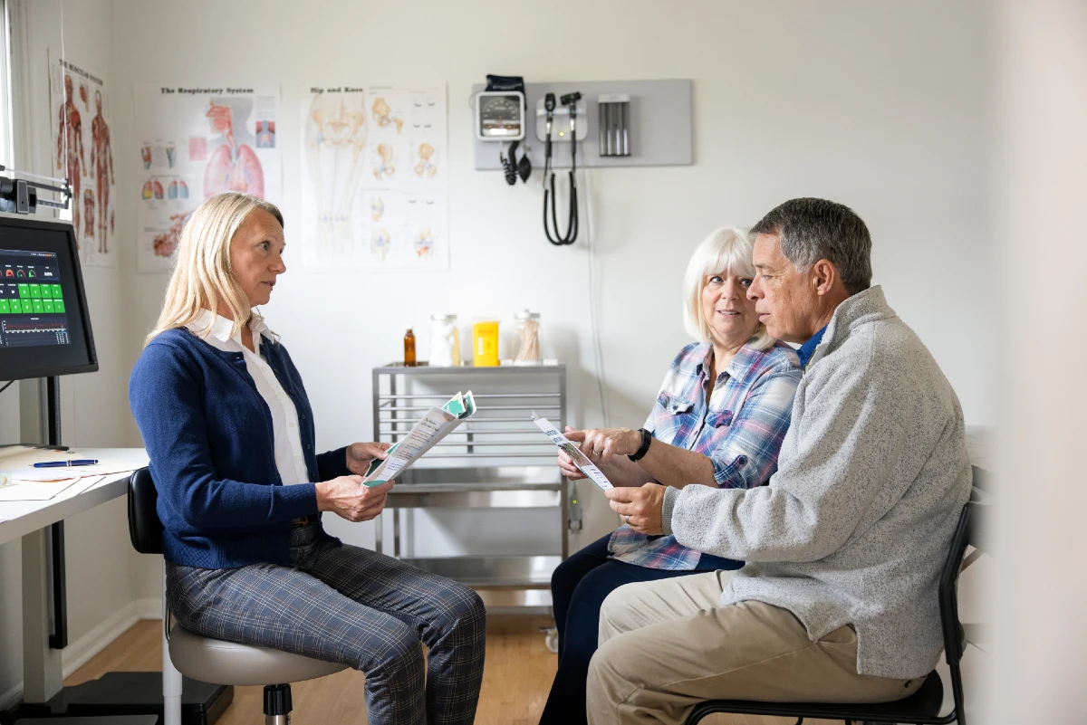 Image of an appointment with a chaperone